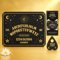 Ouija Brett – Spirit Board schwarz mit Planchette