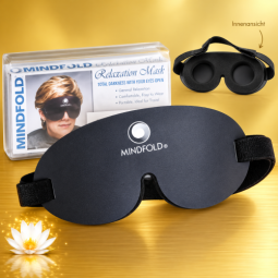 Dunkelbrille - Meditationsbrille Mindfold - Augenmaske