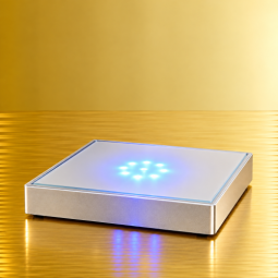 Sphärenkristall Die Blume des Lebens mit LED Basisstation
