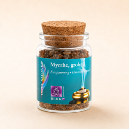 Myrrhe grob - Räucherharz - im Glas