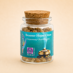 Hojari (Hogari) Brauner Weihrauch im Glas