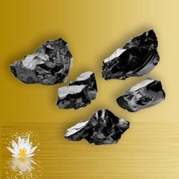 Edel - Schungit Rohstein zwischen 20-25 gr.