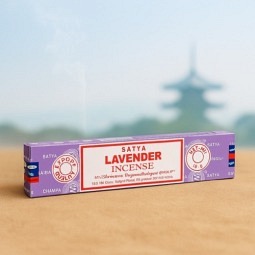 Satya Lavendel – Räucherstäbchen mit beruhigendem Blumenduft