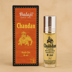 Balaji Chandan Roll-On Oil - Berühmtes und hochwertiges Sandelholz